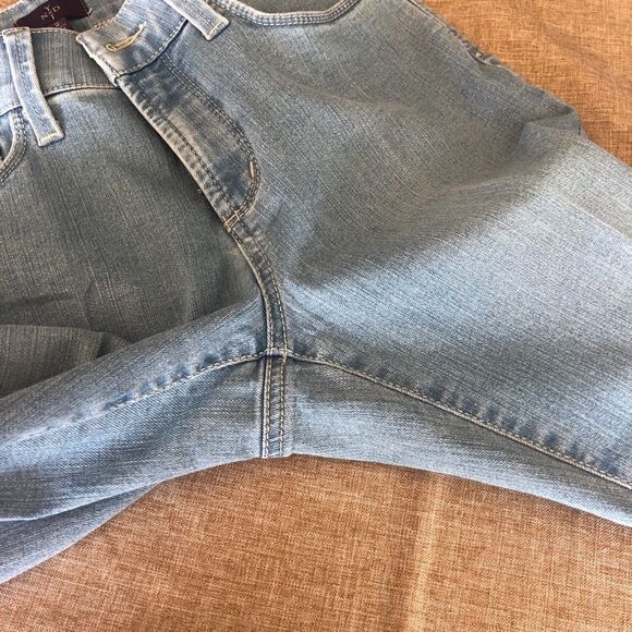 NYDY Amira Fitted Ankle Jeans Core Indigo Denim Size 2 - Picture 12 of 15